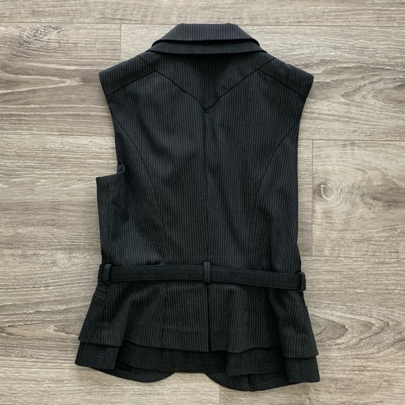 Bebe Two Piece Vest and Skirt Suit. - Picture 3 of 5